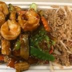 Best Shrimp with Garlic Sauce (Combo Platter) in Mchenry, IL